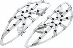 Arlen Ness Adjustable Driver Floorboards Chrome | 410-006