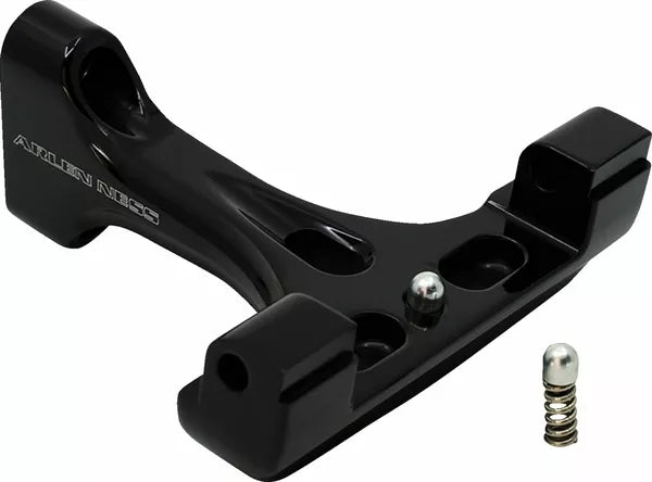 Arlen Ness Forged Passenger Floorboard Mounts Black | 410-032