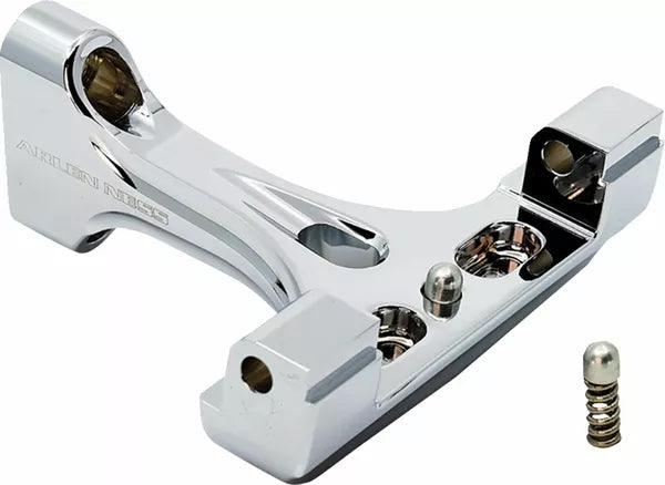 Arlen Ness Forged Passenger Floorboard Mounts Chrome | 410-034