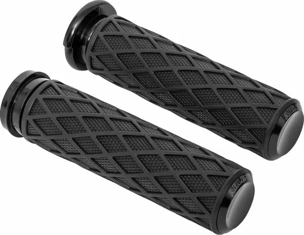 Arlen Ness Diamond Grips Black | 500-007