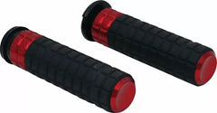 Arlen Ness SpeedLiner Grips Red | 500-019