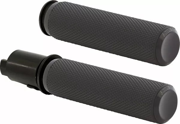 Arlen Ness Knurled Grips Black | 500-050