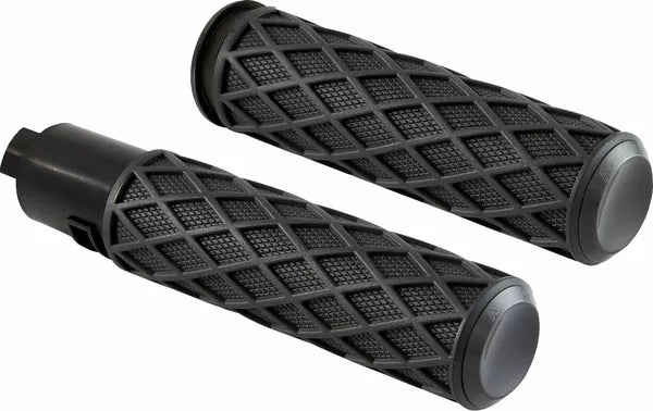 Arlen Ness Diamond Grips Black | 500-058