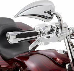 Arlen Ness Deep Cut Comfort Series Grips Chrome | 500-070