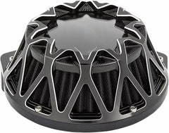 Arlen Ness Crossfire Air Cleaner Black | 600-039