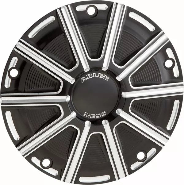 Arlen Ness 10-Gauge Derby Cover Black | 700-002