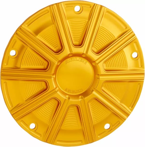 Arlen Ness 10-Gauge Derby Cover Gold | 700-020