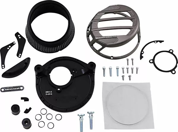 Arlen Ness Sidekick Air Cleaner Kit Titanium | 81-312