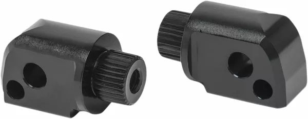 Arlen Ness Splined Peg Mount Black | I-1390