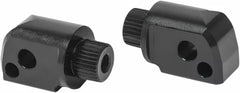 Arlen Ness Splined Peg Mount Black | I-1390