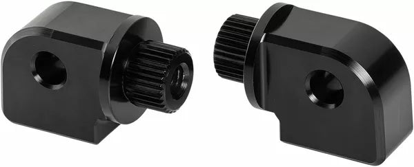 Arlen Ness Splined Peg Mount Black | I-1390