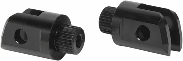 Arlen Ness Splined Peg Mount Black | I-1391
