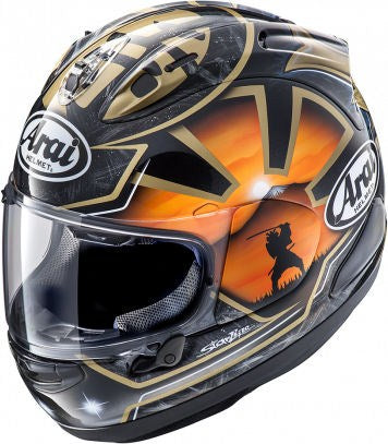 Arai RX-7 V Helmet, Pedrosa Spirit Gold | 135-956