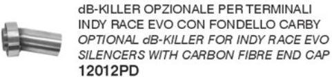 DB-KILLER FOR CARBON ENDCAP EXHAUSTS
