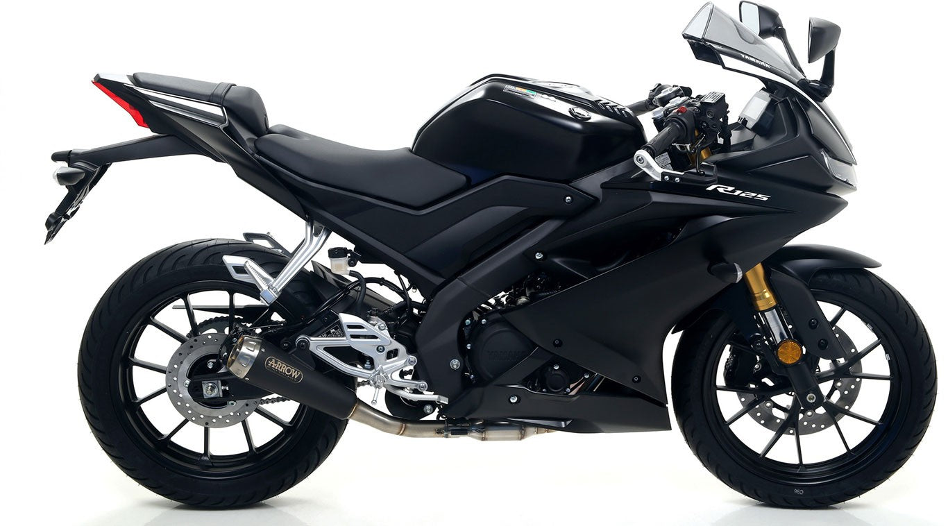 NICHROM DARK PRO-RACE SILENCER WITH WELDED LINK PIPE