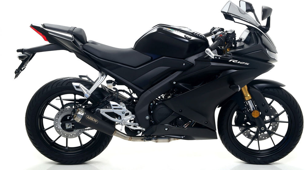 NICHROM DARK PRO-RACE SILENCER WITH WELDED LINK PIPE