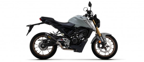 Street Full system with X-Kone Dark silencers, Endcap Carbon, ECE Homologated, Included DB-Killer