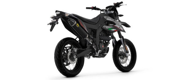 Offroad Thunder aluminium Dark silencer with carby end cap, Endcap Carbon, ECE Homologated, Included DB-Killer