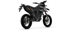 Offroad Thunder aluminium Dark silencer with carby end cap, Endcap Carbon, ECE Homologated, Included DB-Killer