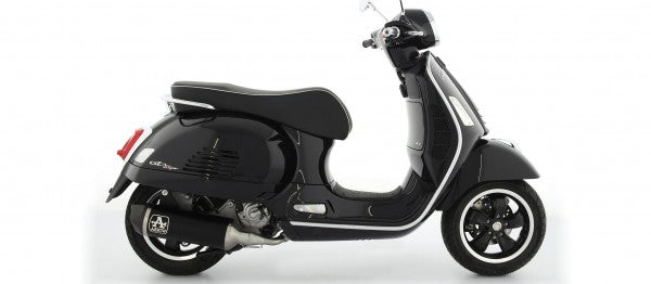 Scooter Urban aluminium Dark silencer with carbon end cap, Endcap Carbon, ECE Homologated, Included DB-Killer