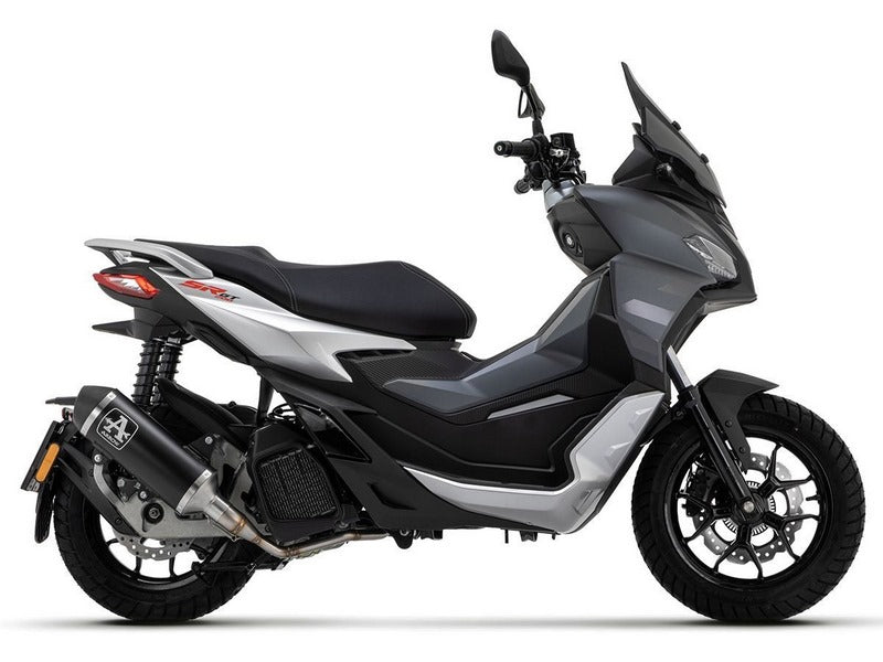Full System Exhaust Urban Approved In Dark Aluminum