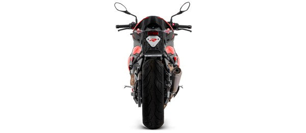 FULL TITANIUM FULL SYSTEM WITH PRO-RACE SILENCER WITH CARBON END CAP