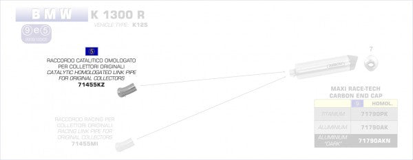 HOMOLOGATED EURO4 LINK PIPE