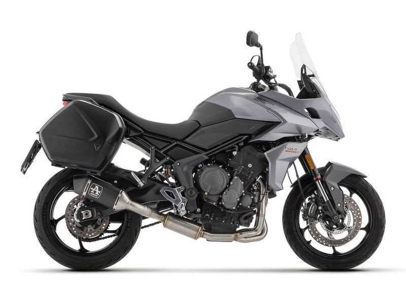 Full Exhaust System Veloce Black Aluminum Slip-On Approved