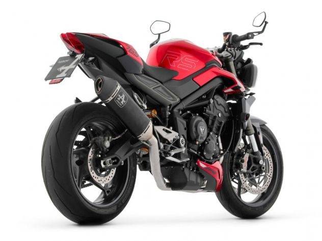 Full Exhaust System Veloce Black Aluminum Approved