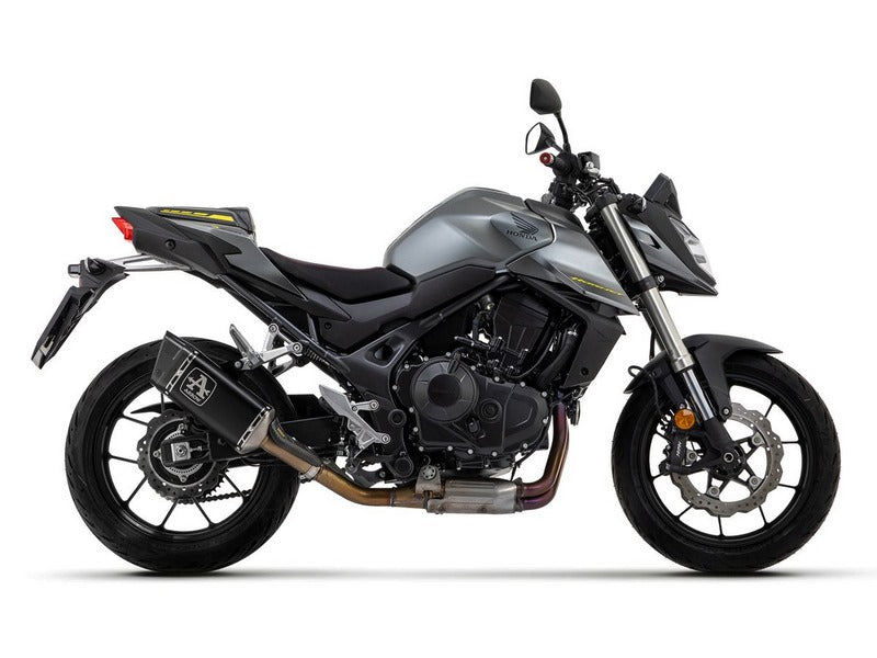 Pista Black Titanium Exhaust Slip-On Approved
