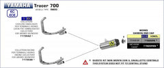 Street Catalytic homologated collectors kit for Works silencers, EC Homologated