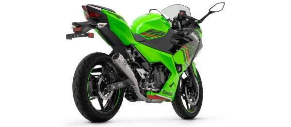 HOMOLOGATED NICHROM PRO-RACE SILENCER WITH WELDED LINK PIPE AND CARBON END CAP