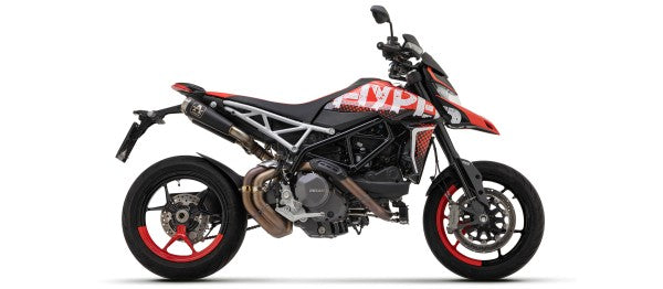 HOMOLOGATED PRO-RACE NICHROM DARK RH+LH SILENCERS WITH WELDED LINK PIPE
