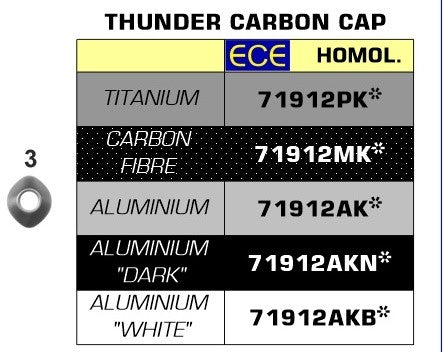 Street Street Thunder aluminium Dark silencer with carby end cap, Endcap Carbon, ECE Homologated, Included DB-Killer
