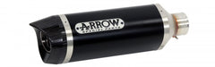 Street Street Thunder aluminium Dark silencer with carby end cap, Endcap Carbon, ECE Homologated, Included DB-Killer