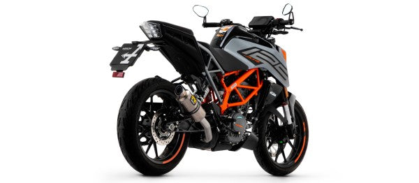 Street GP2 Dark silencers kit, Endcap Stainless, ECE Homologated, Included DB-Killer