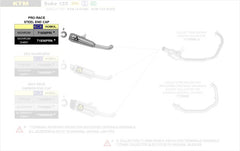 Street Pro-Race Nichrom Dark silencer, Endcap Stainless, ECE Homologated, Included DB-Killer