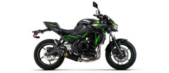 HOMOLOGATED COMPLETE SYSTEM WITH ST.STEEL COLLECTOR AND DARK ALUMINUM INDY RACE SILENCER