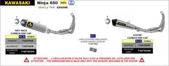 HOMOLOGATED COMPLETE SYSTEM WITH ST.STEEL COLLECTOR AND DARK NICHROM X-KONE SILENCER