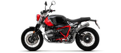 HOMOLOGATED TITANIUM PRO-RACE SILENCER WITH WELDED LINK PIPE