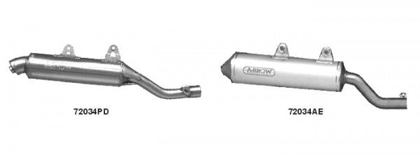 PARIS-DAKAR STAINLESS STEEL EXHAUST