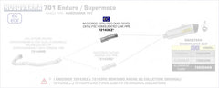 HOMOLOGATED STAINLESS STEEL LINK PIPE WITH CATALYST