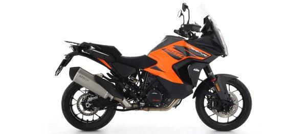 Street Sonora titanium silencer with carby end cap, Endcap Carbon, ECE Homologated, Included DB-Killer