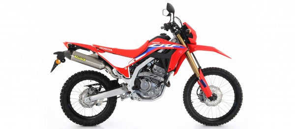 HOMOLOGATED TITANIUM THUNDER SILENCER WITH CARBON END CAP FOR ARROW LINK PIPES