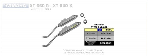 L & R ALUMINIUM HOMOLOGATED EXHAUSTS FOR STOCK COLLECTORS
