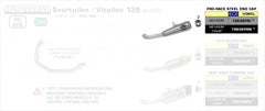Arrow Street Nichrom Pro-Race silencer, Endcap Stainless, ECE Homologated, Included DB-Killer | 72636PRI