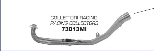 STAINLESS STEEL COLLECTOR FOR ARROW SILENCERS