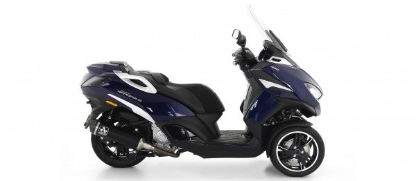 Scooter Urban aluminium Dark silencer with carbon end cap, Endcap Carbon, ECE Homologated, Included DB-Killer