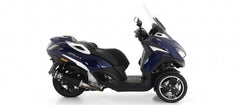 Scooter Urban aluminium Dark silencer with carbon end cap, Endcap Carbon, ECE Homologated, Included DB-Killer
