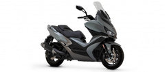 Scooter Urban aluminium Dark silencer with Dark end cap, Endcap Black Steel, ECE Homologated, Included DB-Killer